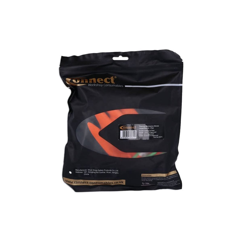 Connect Thermal Mechanics Gloves - Large 35371 Tool Connection - Dynamic Drive