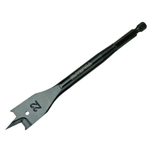 Faithfull Impact Rated Flat Bit 22 x 152mm Faithfull - NN4 Online