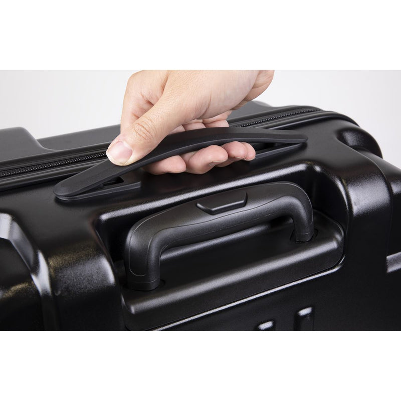 Dellonda 3-Piece Lightweight ABS Luggage Set  - 20", 24", 28" - Black Dellonda  - Dynamic Drive