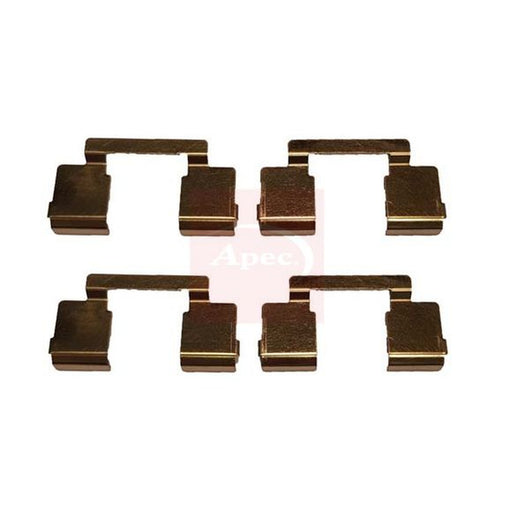 Apec Brake Pad Accessory Fitting Kit Front fits Alpine A610 1991-1995 3.0