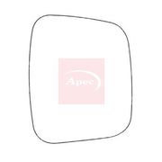 Apec Exterior Wing Mirror Glass Right fits Citroën Nemo 2009-2010 1.3 1.4