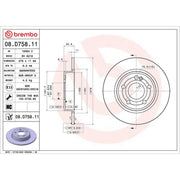Brembo Front & Rear Brake Discs & Pads fits Mercedes-Benz A-Class 2019 on