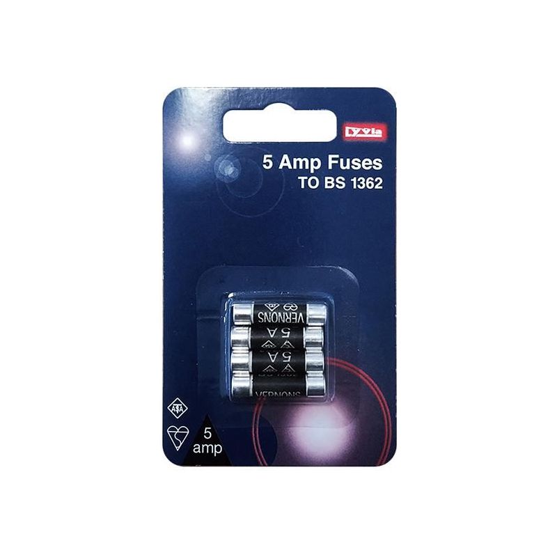 Dencon 5A Fuse (Pack of 4) Dencon - Dynamic Drive