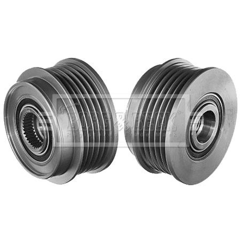 Borg & Beck Alternator Overrunning Freewheel Clutch fits Hyundai Terracan
