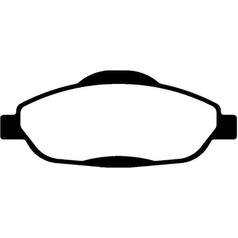 Abtex Front Brake Pad Set fits Peugeot 3008 2009-2016