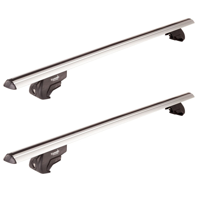Roof Tent Bars Aluminium Roof Bars fits Dacia Sandero Stepway 2021-2025 Hatchback 5-dr with Raised Rails Summit - NN4 Online