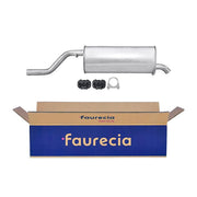 Hella End Silencer Rear fits Opel Corsa D 2006-2014 1.2
