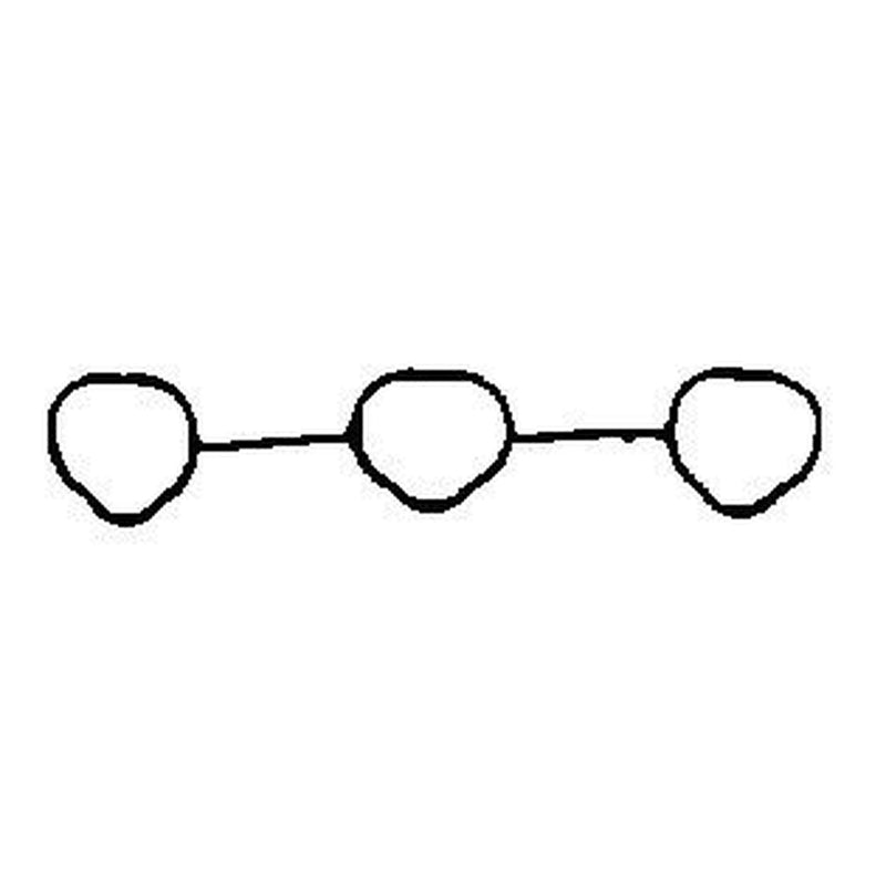 BGA Intake Manifold Gasket Thick fits Opel Omega B 1994-2003 2.5 2.6 3.0 3.2