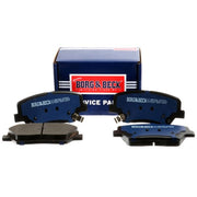 Borg & Beck Front & Rear Brake Discs & Pads fits Kia Carens IV 2013-2018