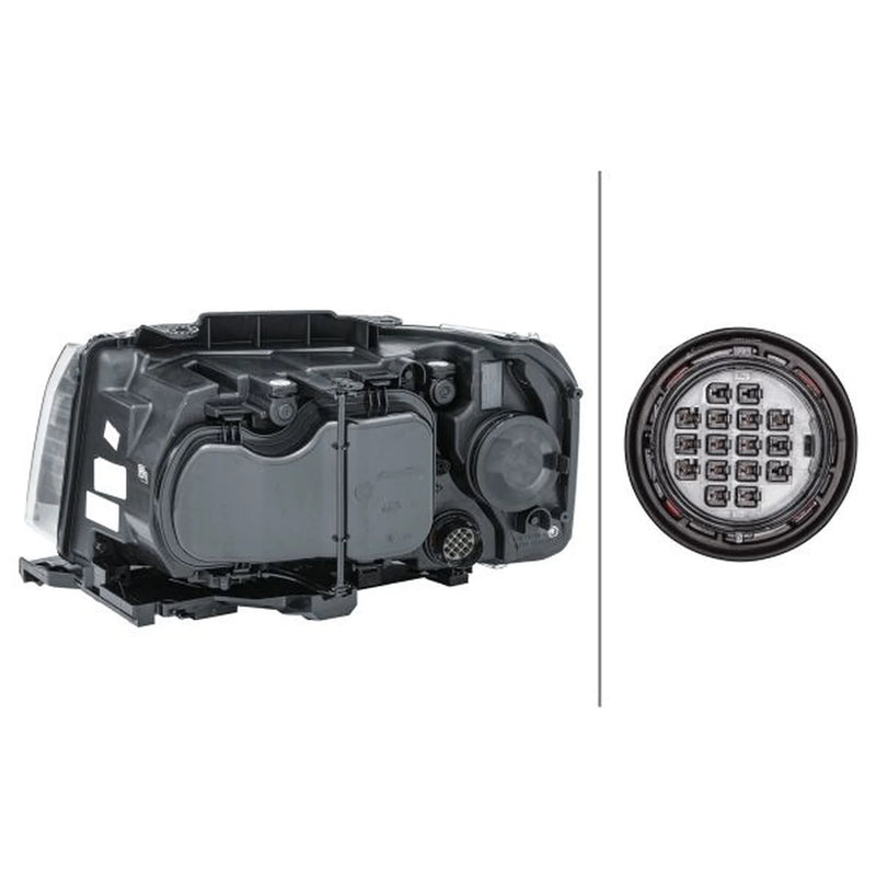 Hella Headlight Headlamp PY21W Right fits Land Rover Freelander 2 2006-2014