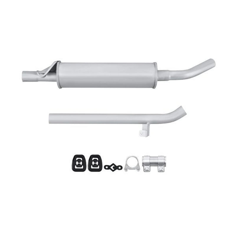 Hella End Silencer Rear fits Fiat Panda 1982-2004
