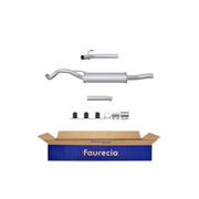 Hella End Silencer Rear fits VW Golf 1993-1999 1.4 1.8 1.9