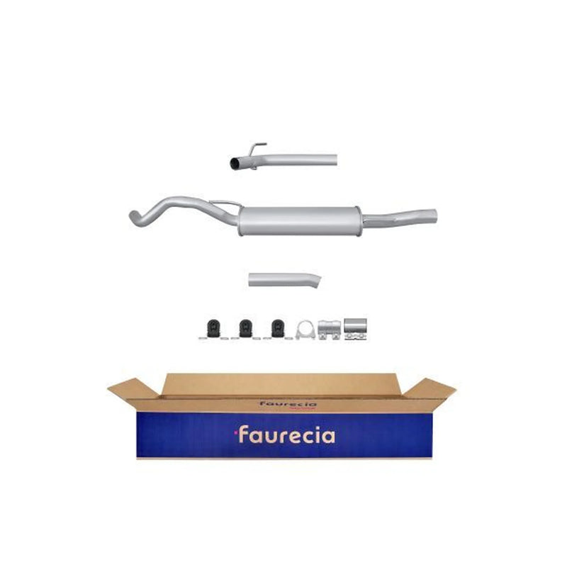 Hella End Silencer Rear fits VW Golf 1993-1999 1.4 1.8 1.9