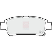 Apec Front & Rear Pads fits Toyota Avensis Verso 2001-2009 2.0