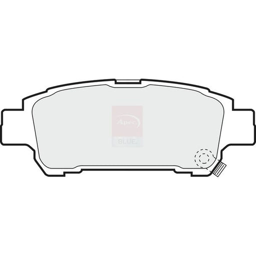 Apec Rear Brake Pad Set PD3545