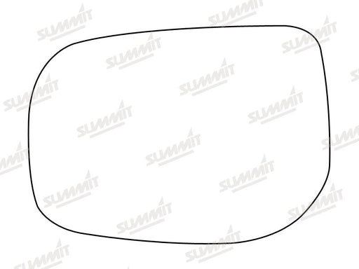 Summit Heated Base Plate With Standard Mirror Glass fits Toyota Camry LHS Summit - Bars 4 Cars