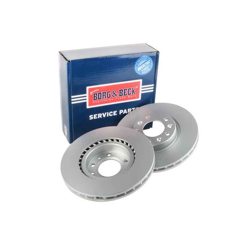 Borg & Beck Front & Rear Brake Discs & Pads fits Citroën C4 Picasso II 2014 on