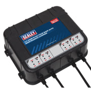 Sealey Four Bank 6/12V 8Amp (4 x 2A) Auto Maintenance Charger Sealey  - Dynamic Drive