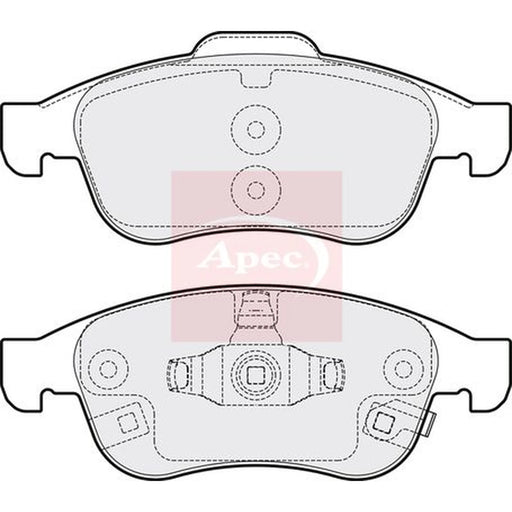 Apec Front Brake Pad Set PAD2090