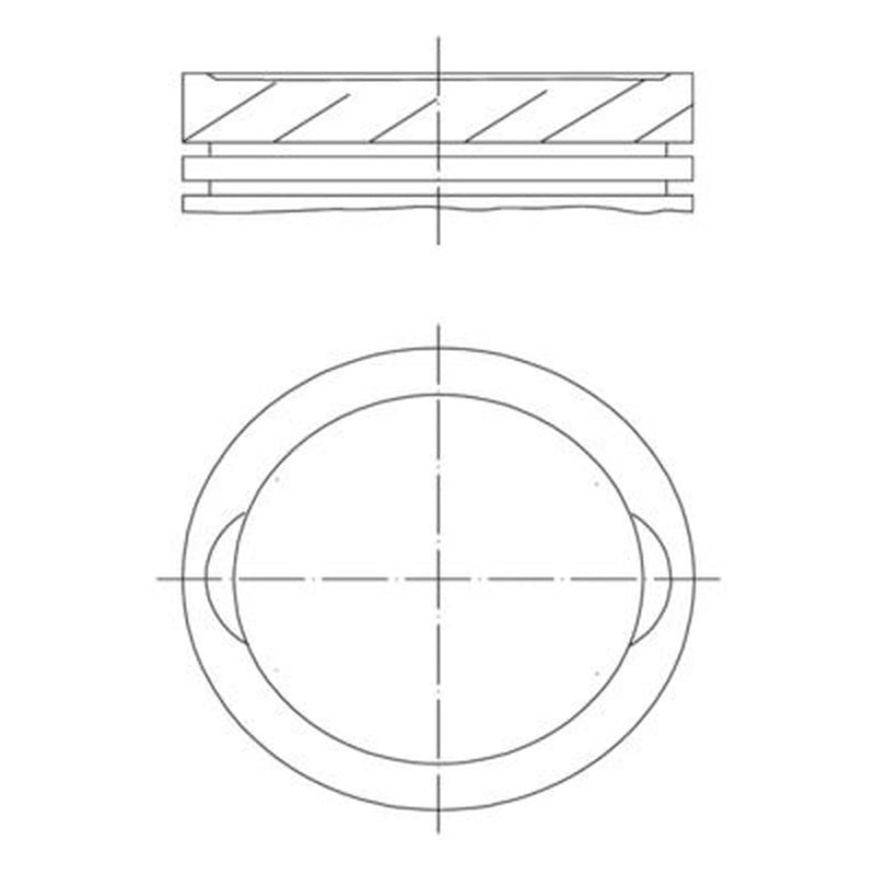 Mahle Piston Cylinder Bore = 83mm