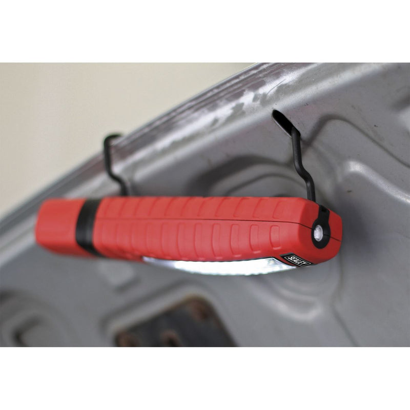 Sealey Rechargeable 360 Inspection Light 14 SMD LED & 3W SMD LED Red Lithium-ion Sealey - Dynamic Drive