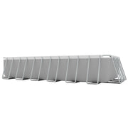 Dellonda Steel Frame Rectangular Swimming Pool - Step Ladder & Filter Pump 25ft Dellonda - Dynamic Drive
