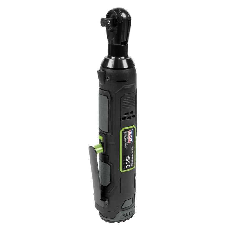 Sealey Cordless Ratchet Wrench 3/8"Sq Drive 10.8V SV10.8 Series Body Only Sealey - Dynamic Drive