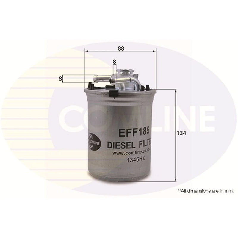 Comline Fuel Filter Element fits Seat Cordoba 2002-2009 1.9