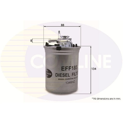 Comline Fuel Filter Element fits Seat Cordoba 2002-2009 1.9