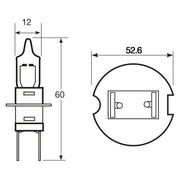 Ring Automotive R961 12V 55W P22S H3Sr (0453) Halogen Headlamp Ring Automotive - Dynamic Drive
