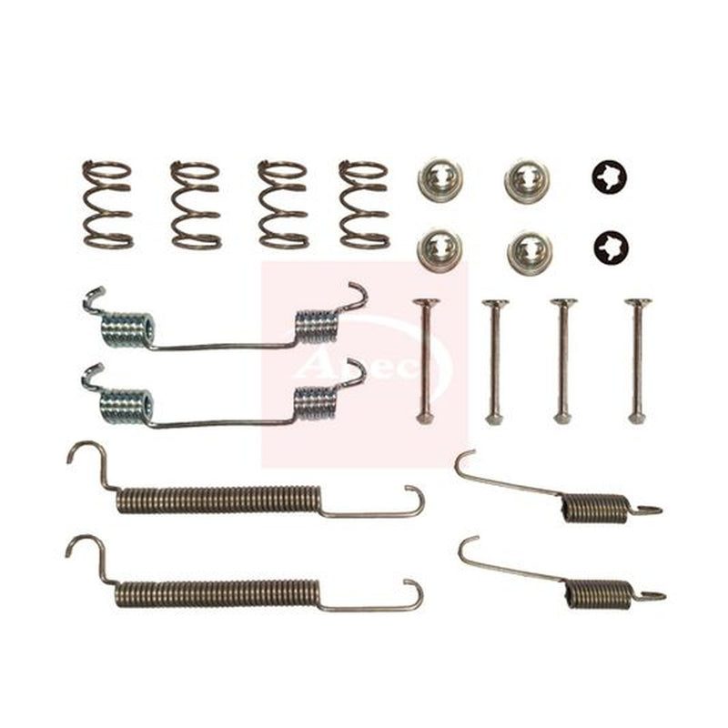 Apec Brake Shoe Accessory Kit Rear fits Opel Astra F 1994-1998 1.6