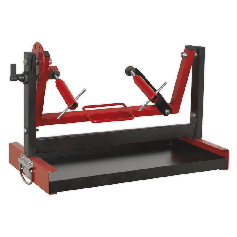 Sealey Motorcycle Engine Stand Single/Twin Cylinder MES01 Sealey - Dynamic Drive