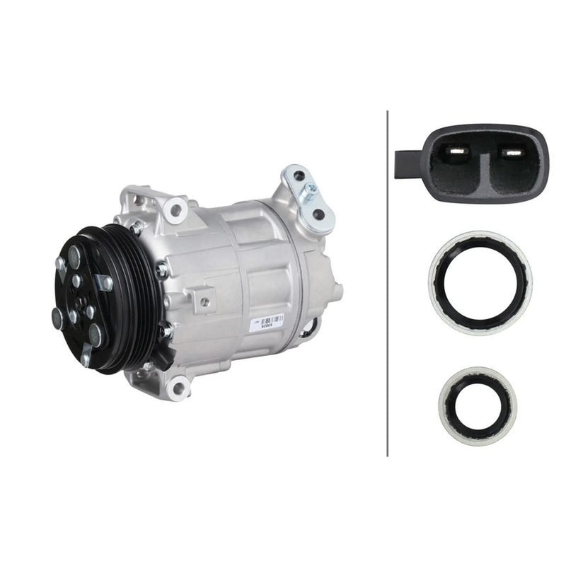 Hella Air Conditioning Compressor fits Fiat Ducato 2006 on
