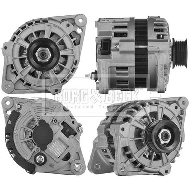 Borg & Beck Car Alternator 12V fits Daewoo Lanos 1997 on 1.3 1.5 1.6