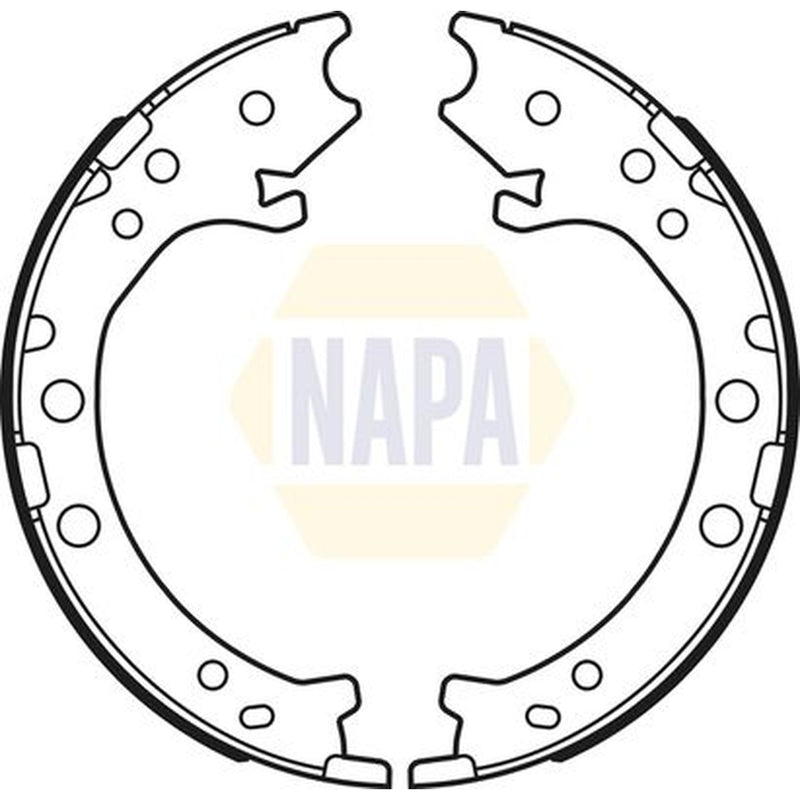 NAPA Parking Brake Shoe Set fits Honda Cr-V 2001-2007 2.0 2.2