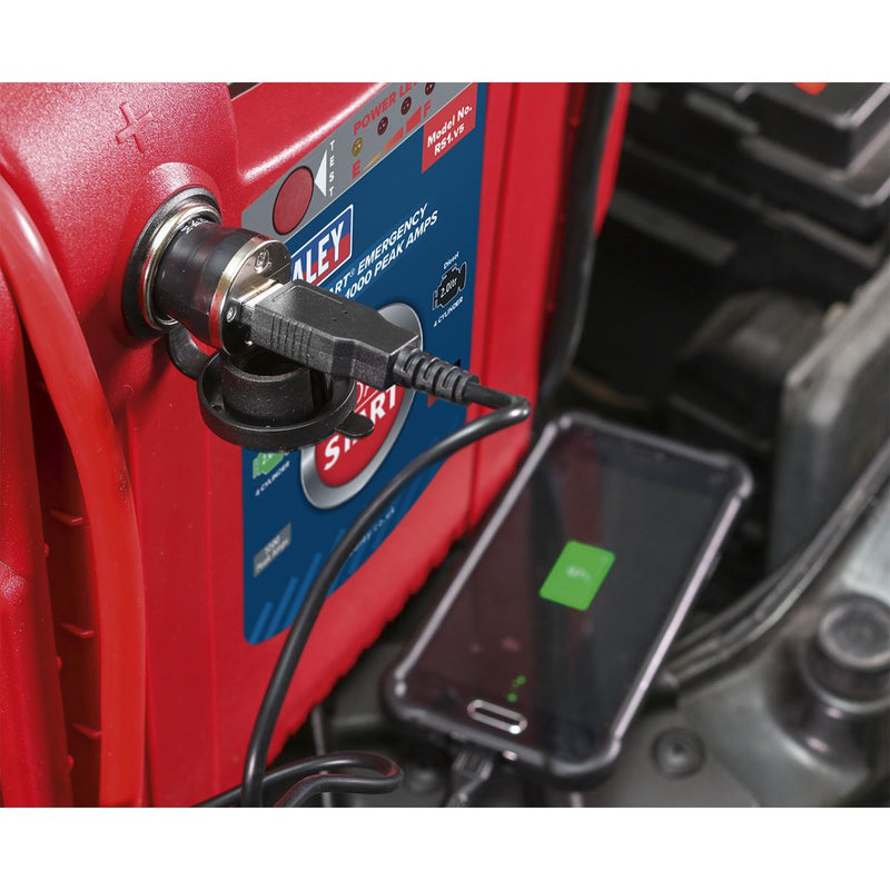 Sealey RoadStartï Emergency Jump Starter 12V 1000 Peak Amps RS1 Sealey - Dynamic Drive