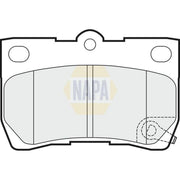 NAPA Rear Brake Pad Set fits Lexus Gs 2005-2011