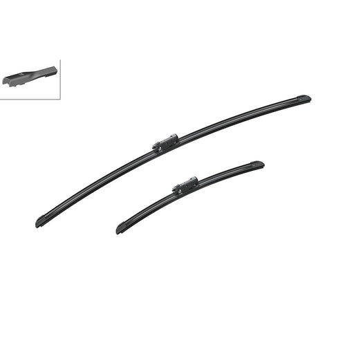 Bosch Aerotwin Wiper Blade Set 700mm + 340mm — A405S fits Ford Fiesta VII