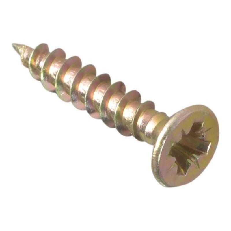 Forgefix Multi-Purpose Pozi Compatible Screw CSK ST ZYP 3.5 x 20mm Box 200 ForgeFix - NN4 Online