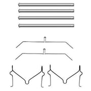 Mintex Brake Pad Accessory Fitting Kit Front fits Lexus Lx 1998-2008