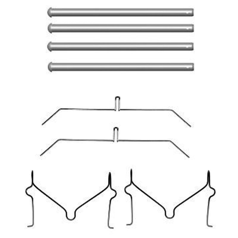 Mintex Brake Pad Accessory Fitting Kit Front fits Lexus Lx 1998-2008