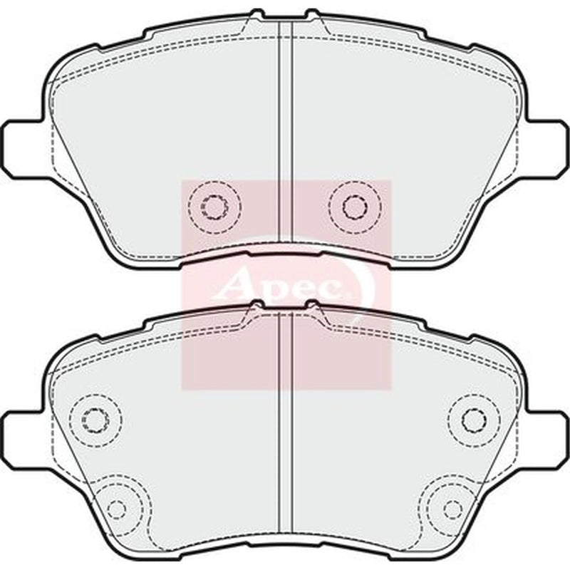 Apec Front Brake Pad Set PAD1905