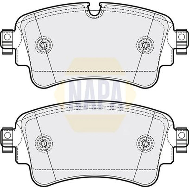 NAPA Rear Brake Pad Set NBP1253
