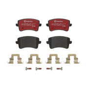 Brembo 4 x Rear Brake Pad Set fits Audi A4 Allroad B8 2009-2016 2.0 3.0
