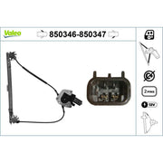 Valeo Electric Window Regulator Lifter Right Front 850347