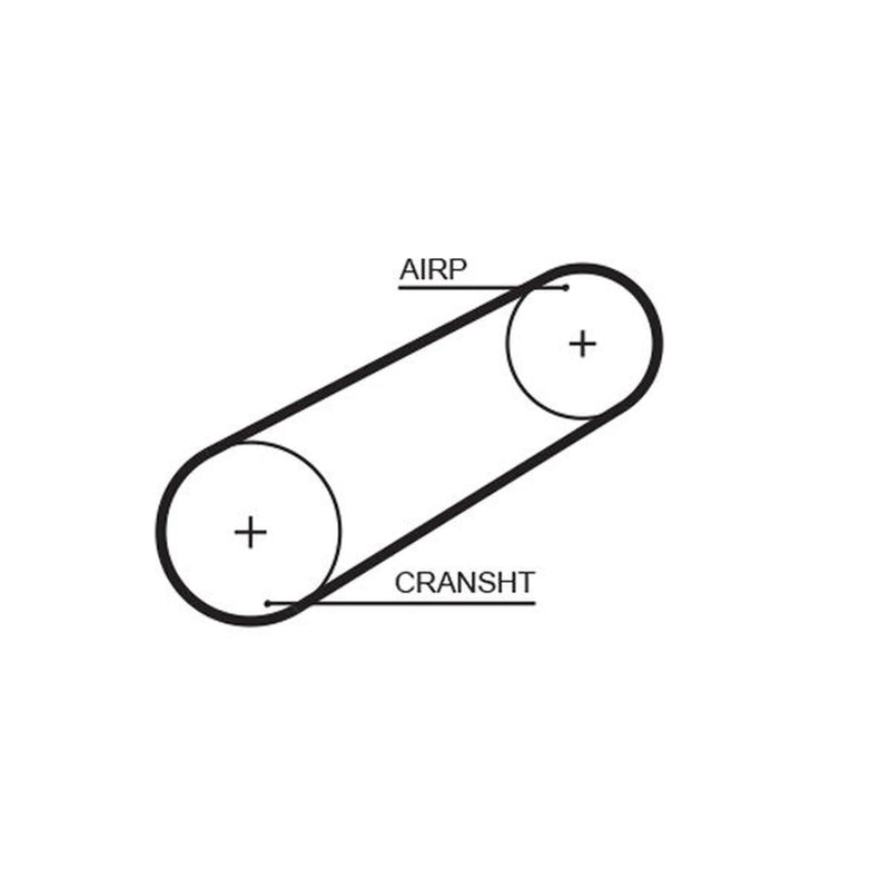 Gates Timing Belt Cambelt 70 Teeth fits Porsche 911 1977-1993 3.3 3.6