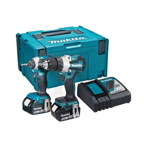 Makita DLX2507TJ LXT Brushless Combo Kit 18V 2 x 5.0Ah Li-ion Makita - NN4 Online