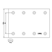 Textar Textar Cv Brake Lining Set 1799202