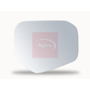 Apec Exterior Wing Mirror Glass Right fits Fiat Fullback Pickup 2016 on 2.4