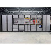 Superline Pro Superline PRO Storage System with Wood Worktop 4.9m APMSSTACK01W Superline Pro - Dynamic Drive